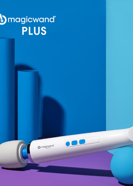 Magic Wand Plus - White Mains Powered Massage Wand