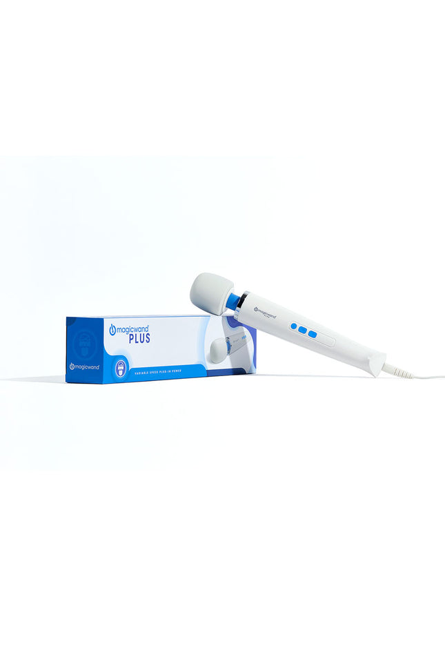 Magic Wand Plus - White Mains Powered Massage Wand