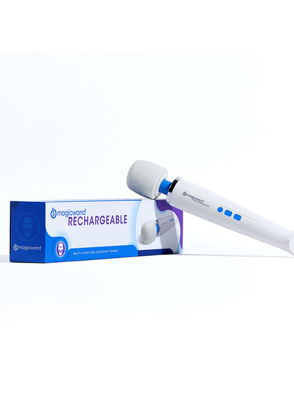 Magic Wand Rechargeable - White Rechargeable Massage Wand