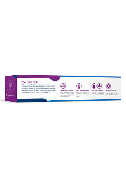 Magic Wand Rechargeable - White Rechargeable Massage Wand