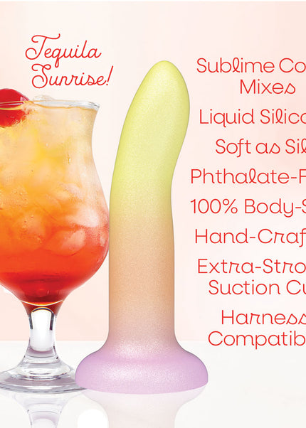 Mixers Tequila Sunrise - Orange/Yellow 20.3 cm Dildo