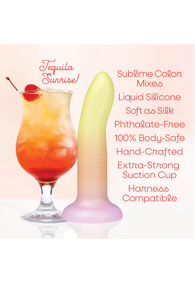 Mixers Tequila Sunrise - Orange/Yellow 20.3 cm Dildo