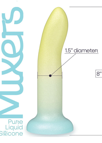 Mixers Lime Rickey - Yellow/Blue 20.3 cm Dildo
