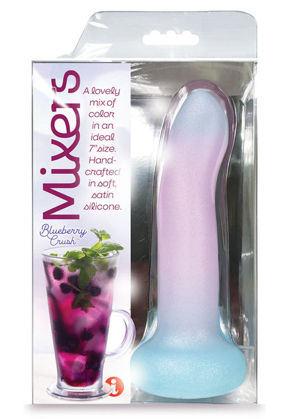 Mixers Blueberry Crush - Blue/Pink 20.3 cm Dildo