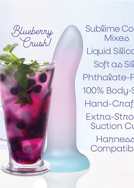 Mixers Blueberry Crush - Blue/Pink 20.3 cm Dildo