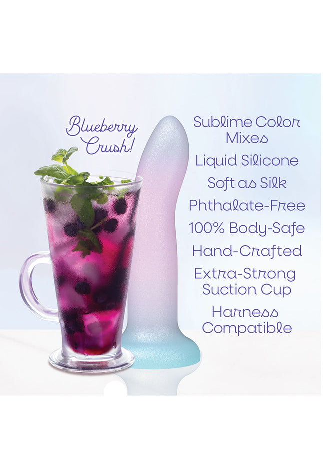 Mixers Blueberry Crush - Blue/Pink 20.3 cm Dildo