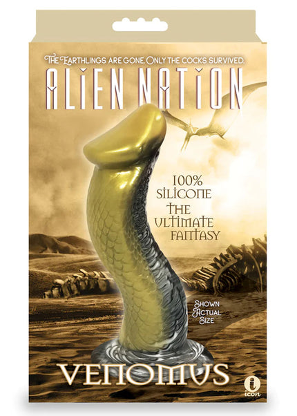 Alien Nation - Venomus - Gold 22.9 cm Snake Fantasy Dong