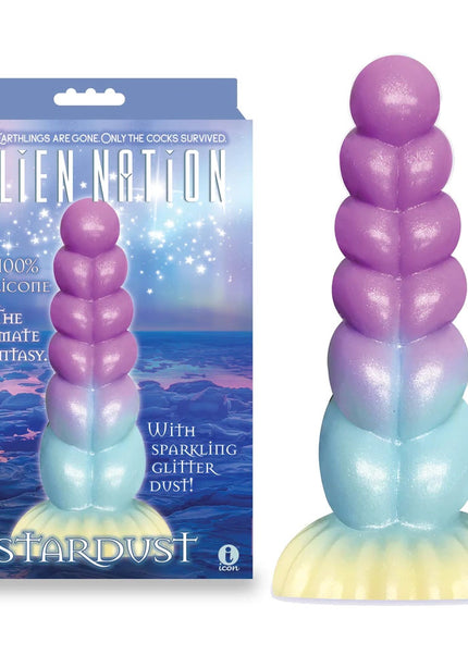 Alien Nation - Stardust - Glitter Rainbow 21 cm Fantasy Dong