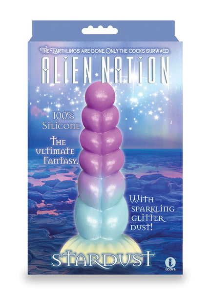 Alien Nation - Stardust - Glitter Rainbow 21 cm Fantasy Dong