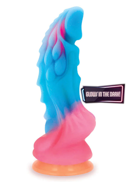 Alien Nation - Glow Dragon - Glow in Dark Rainbow 22.9 cm Fantasy Dong