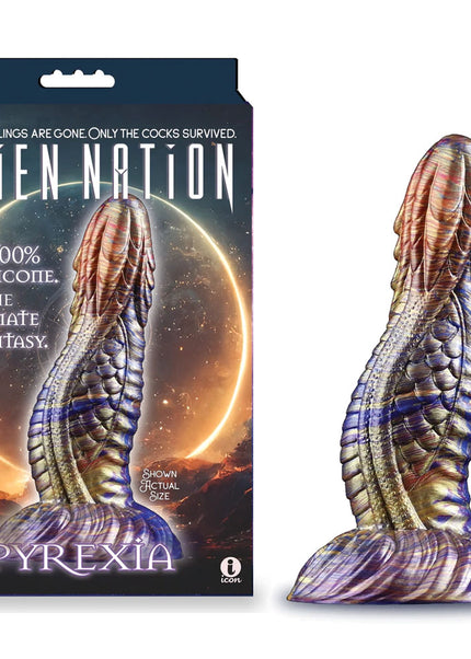 Alien Nation - Pyrexia - Metallic Coloured 17.8 cm Fantasy Dong