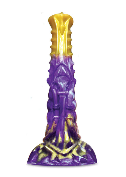 Alien Nation - Obelisk - Purple/Gold 22.2 cm Fantasy Dong