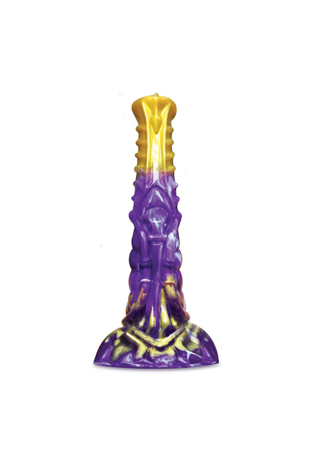Alien Nation - Obelisk - Purple/Gold 22.2 cm Fantasy Dong