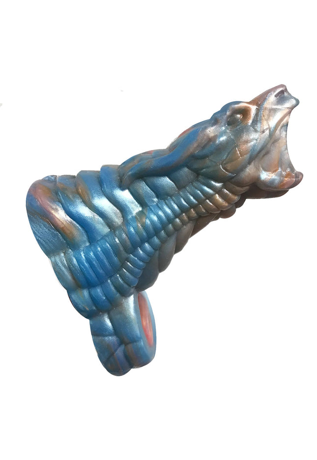 Alien Nation - Gila - Blue/Gold 14 cm Penis Sheath