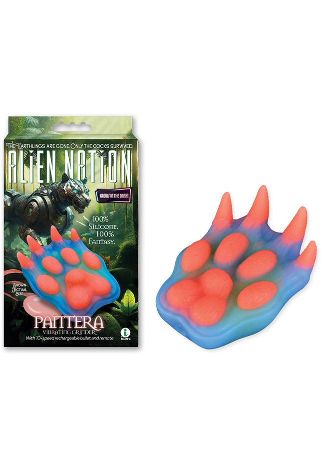 Alien Nation - Pantera - Coloured USB Rechargeable Vibrating Fantasy Grinder Pad with Remote