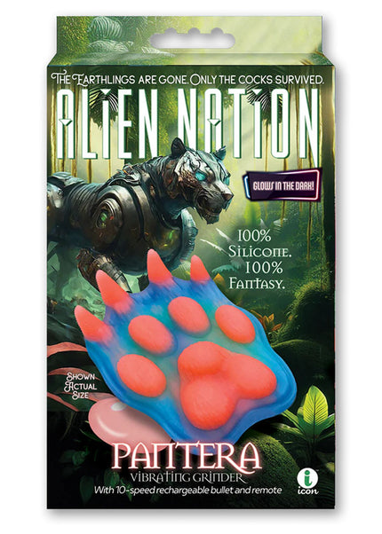 Alien Nation - Pantera - Coloured USB Rechargeable Vibrating Fantasy Grinder Pad with Remote