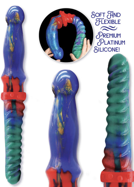 Alien Nation - Double Demon - Coloured 35 cm Fantasy Double Dildo