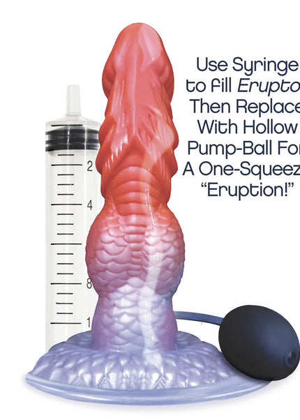 Alien Nation - Eruptor - Coloured 22.9 cm Squirting Fantasy Dildo
