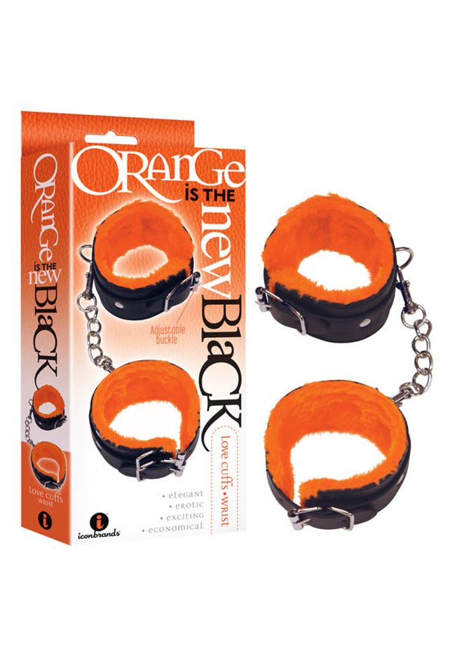Orange Is The New Black - Love Cuffs - Wrist - Black Fluffy Wrist Restraints