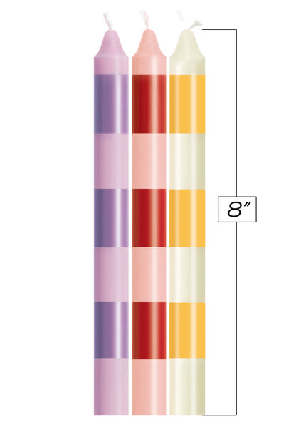The 9's Make Me Melt Drip Candle 3-Pk - Pastellines - Pastel Coloured Drip Candles - 3 Pack