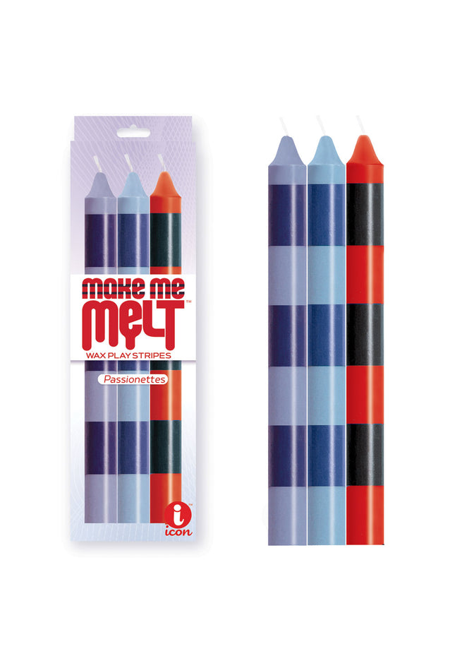 The 9's Make Me Melt Drip Candle 3-Pk