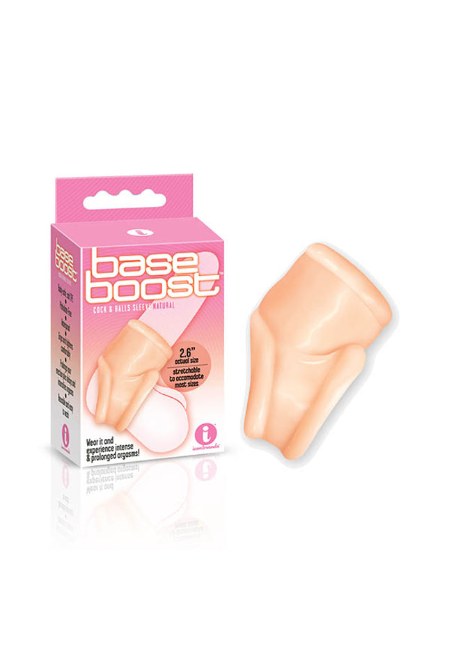 The 9's Base Boost - Flesh Cock & Ball Sleeve
