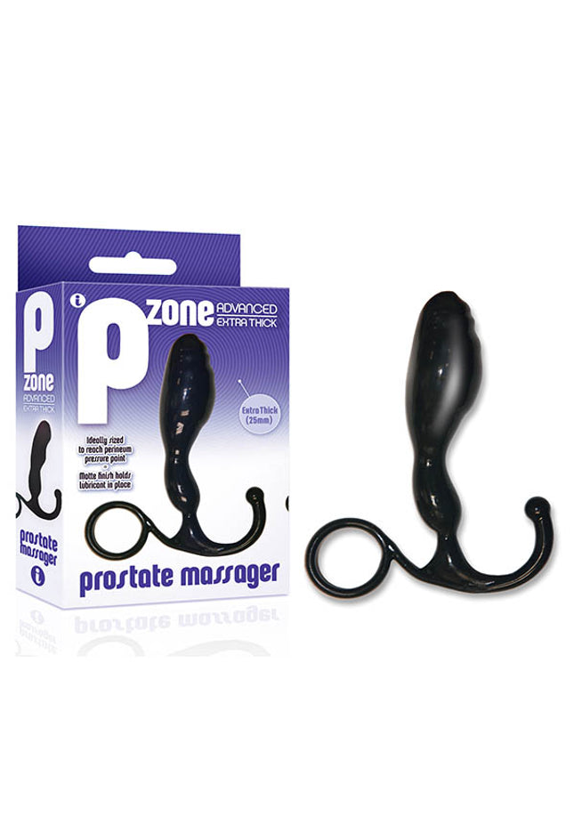 The 9's P- Zone Advanced - Black Prostate Massager