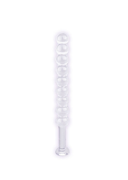  Spherical - Clear Glass 17.8 cm Anal Beads