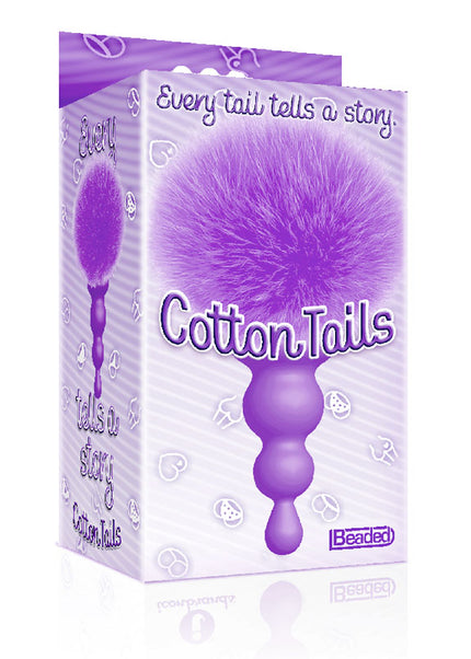  Purple - Purple Butt Plug with Bunny Tail