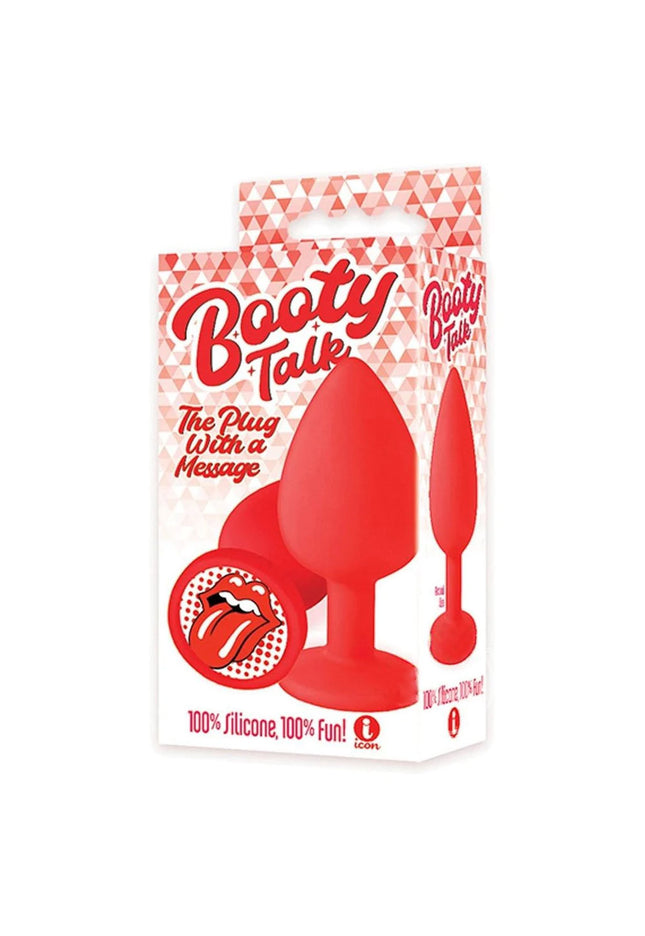 The 9's Booty Talk - Tongue - Red Butt Plug