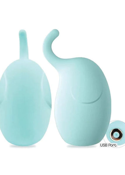  Hunk With A Trunk - Aqua - Aqua USB Rechargeable Stimulator