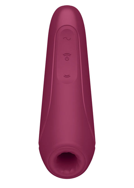 Satisfyer Curvy 1+ - App Contolled Touch-Free USB-Rechargeable Clitoral Stimulator with Vibration