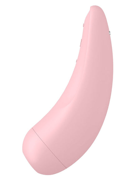 Satisfyer Curvy 2+ - App Contolled Touch-Free USB-Rechargeable Clitoral Stimulator with Vibration