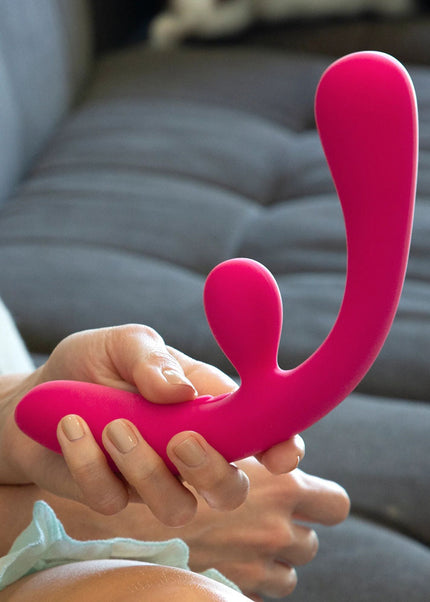 JimmyJane Reflexx Rabbit 3 - Pink 23 cm USB Rechargeable Vibrator