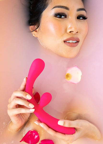 JimmyJane Reflexx Rabbit 3 - Pink 23 cm USB Rechargeable Vibrator