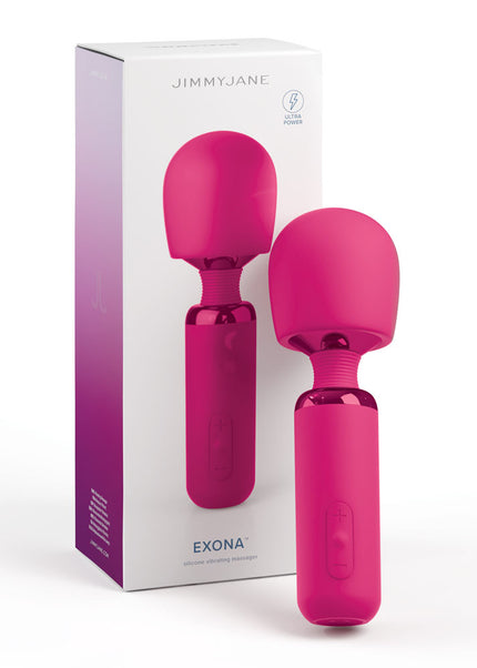 JimmyJane Exona - Pink 18.3 cm USB Rechargeable Massage Wand