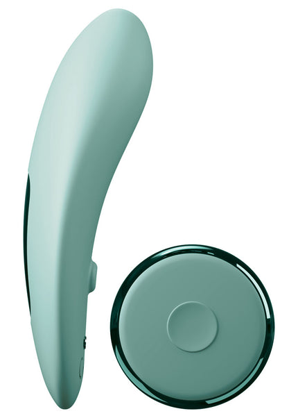 JimmyJane Ascend 3 - Teal 9 cm USB Rechargeable Stimulator with Wireless Remote