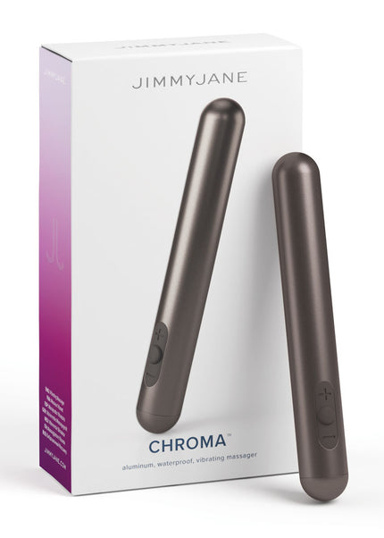 JimmyJane Chroma - Space Grey - Grey 14 cm USB Rechargeable Bullet