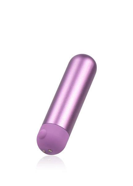 JimmyJane Mini Chroma - Purple - Purple 7.8 cm USB Rechargeable Bullet with Wireless Remote
