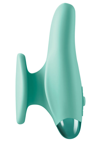 JimmyJane Form 2 Gripp - Teal 9.7 cm USB Rechargeable Handheld Stimulator