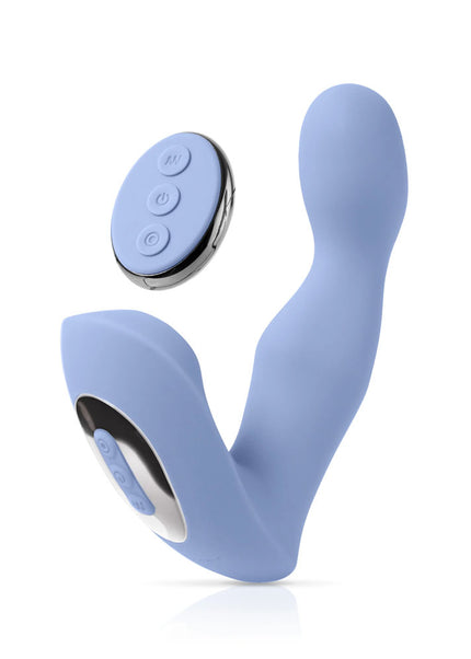 JimmyJane Pulsus P-Spot - Blue USB Rechargeable Prostate Massager with Remote