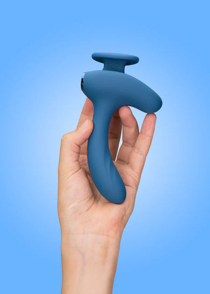 JimmyJane Solis Kyrios - Blue USB Rechargeable Prostate Massager with Remote