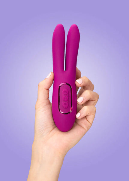 JimmyJane Solis Ascend 2 PRO - Purple 16 cm USB Rechargeable Dual Tip Stimulator