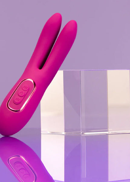 JimmyJane Solis Ascend 2 PRO - Purple 16 cm USB Rechargeable Dual Tip Stimulator
