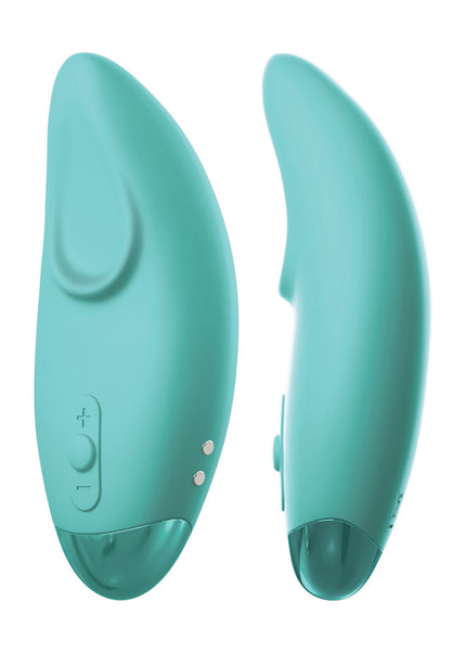 JimmyJane Form 3 PRO - Teal - Teal 10.2 cm USB Rechargeable Handheld Stimulator