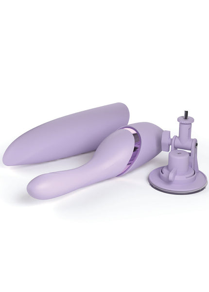 JimmyJane Hello Bang - Purple 27 cm USB Rechargeable Warming & Thrusting Vibrator