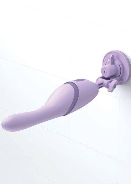 JimmyJane Hello Bang - Purple 27 cm USB Rechargeable Warming & Thrusting Vibrator
