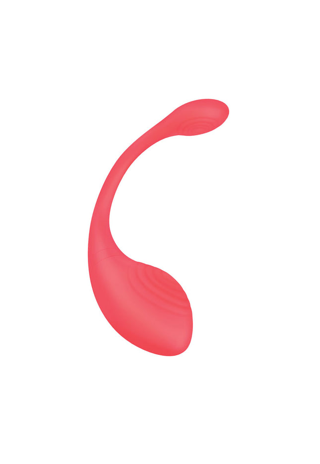 Love Distance RANGE - Coral Rechargeable Love Egg with App Contol