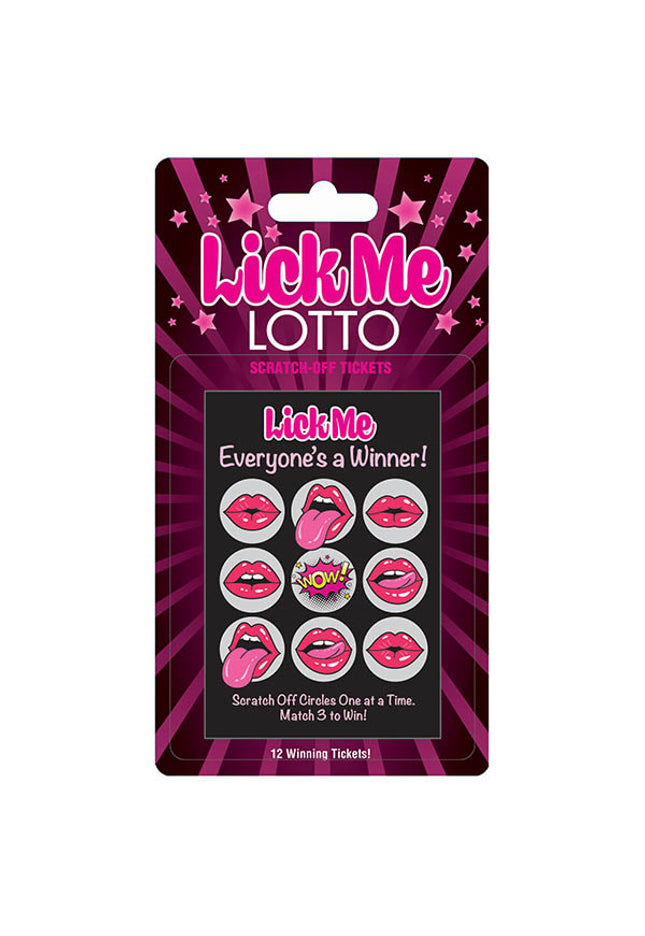 Lick Me Lotto - Naughty Scratcher