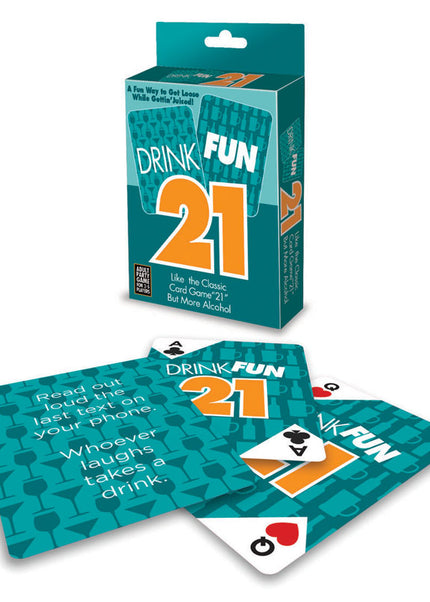 Drink Fun 21 - Adult Drinking Party Game
